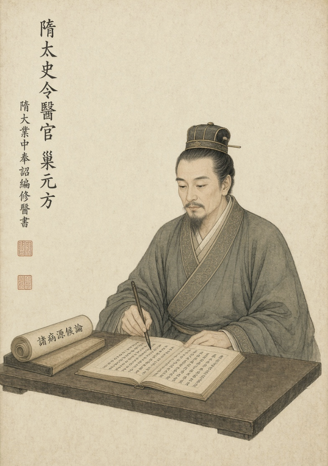 巢元方画像