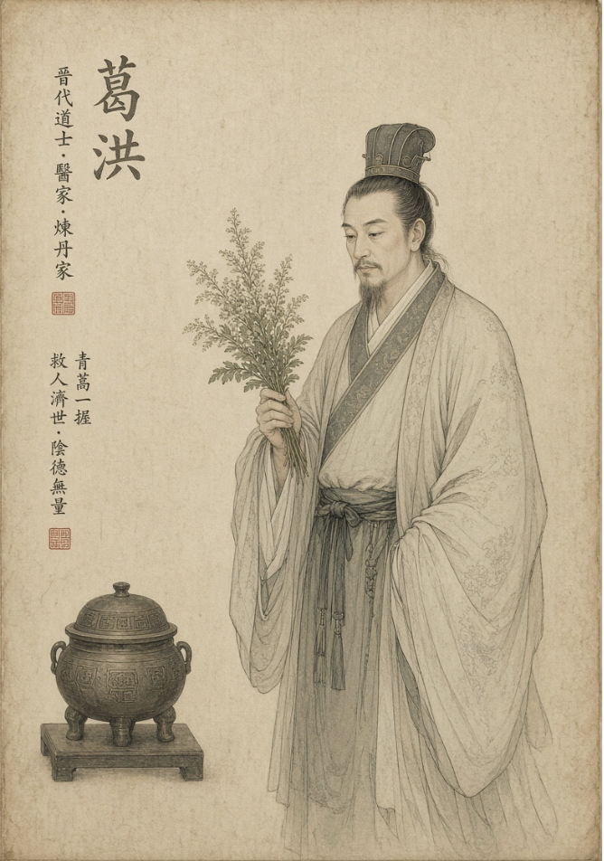 葛洪画像