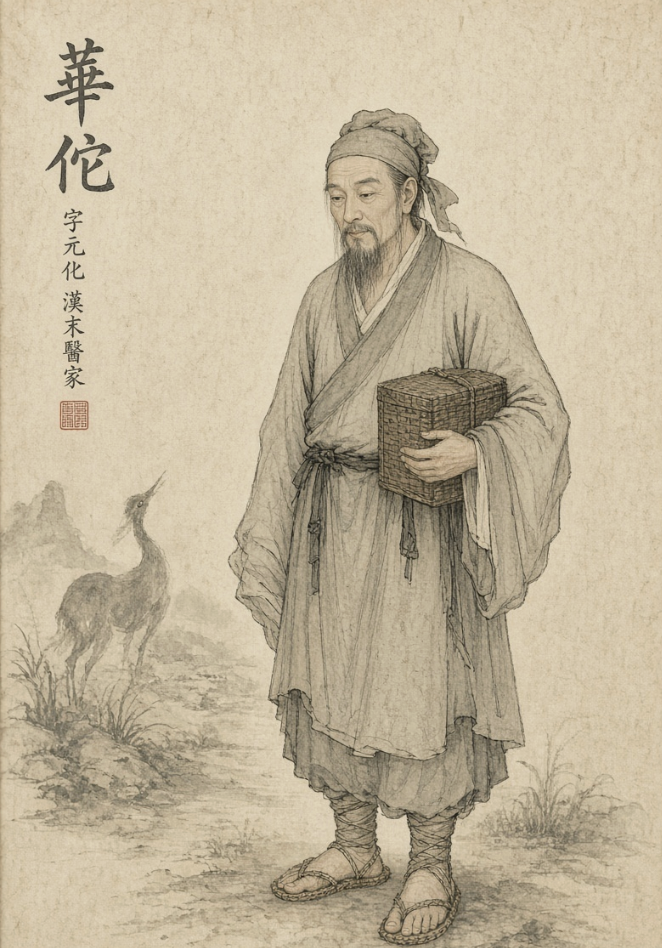 华佗画像