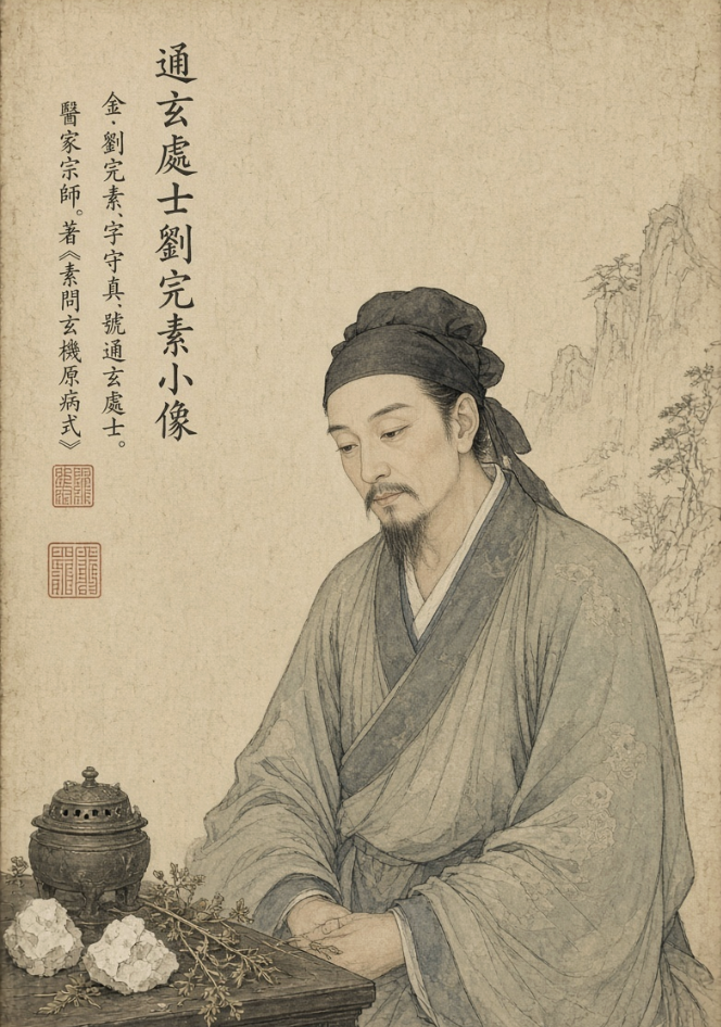 刘完素画像
