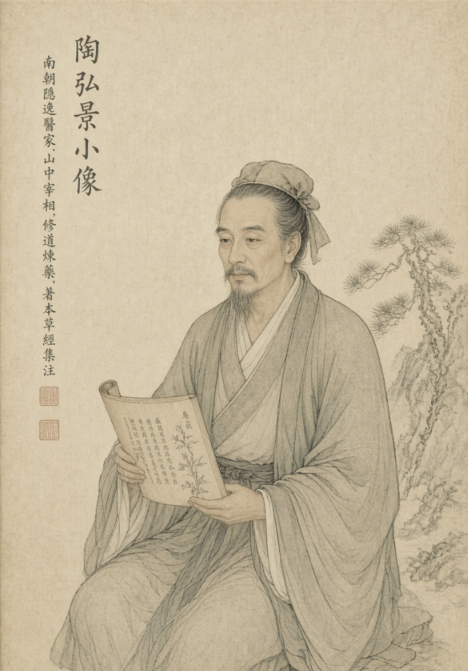 陶弘景画像