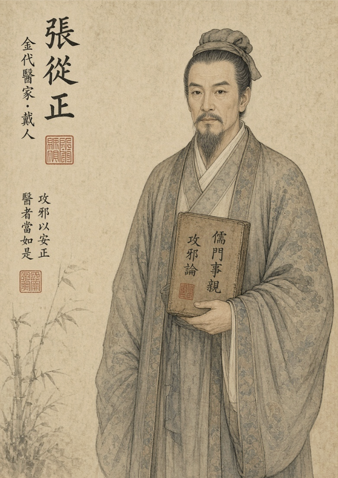 张从正画像