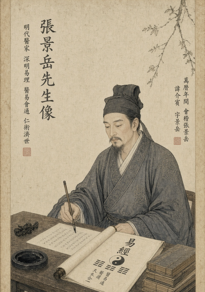 张景岳画像