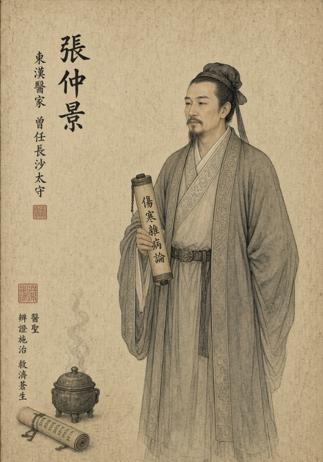 张仲景画像