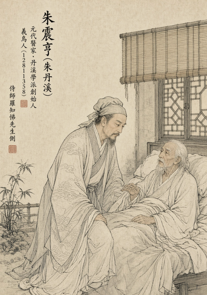 朱震亨画像